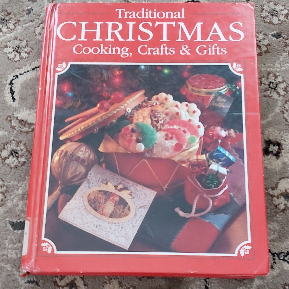 🌸5/$25 Traditional Christmas Cooking Crafts 300pg HC Book